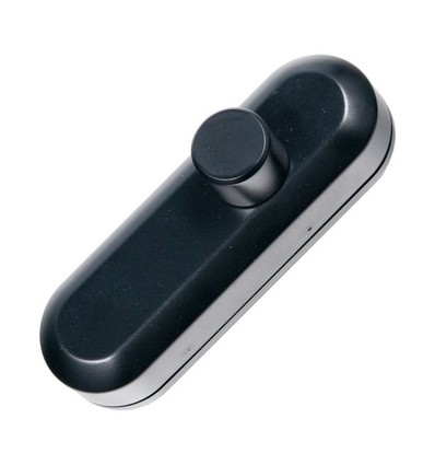 Ledningslysdæmper til LED, 0-25W - Bagkants dæmp, sort drejeknap