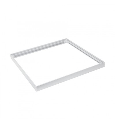 Ramme til 60x60 LED panel - Hvid, til direkte montering, 65mm høj