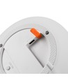 Opladelig RGB LED bordlampe Ø12,8cm - Hvid, inkl. fjernbetjening, IP54 udendørs