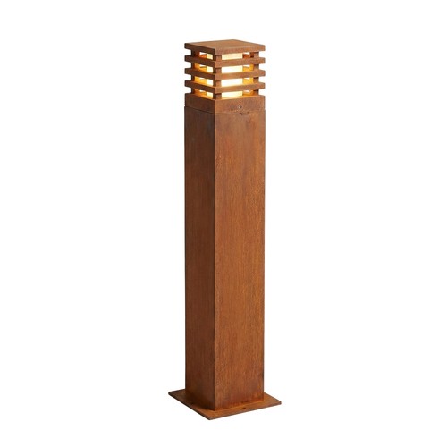 Corten 11W havelampe - 70 cm, IP65 udendørs, inkl. lyskilde