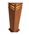 Corten 11W havelampe - 70 cm, IP65 udendørs, inkl. lyskilde