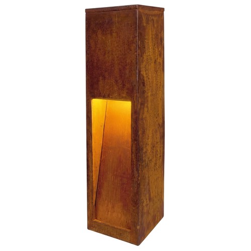 Corten havelampe - 12W, 50 cm, IP65 udendørs, inkl. lyskilde
