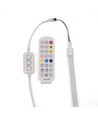 RGBIC kontroller med fjernbetjening - Bluetooth Surplife RF trådløs, slim fjernbetjening, 3 pins