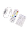 RGBIC kontroller med fjernbetjening - Bluetooth Surplife RF trådløs, slim fjernbetjening, 3 pins