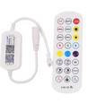 RGBIC kontroller med fjernbetjening - Bluetooth Surplife RF trådløs, slim fjernbetjening, 3 pins