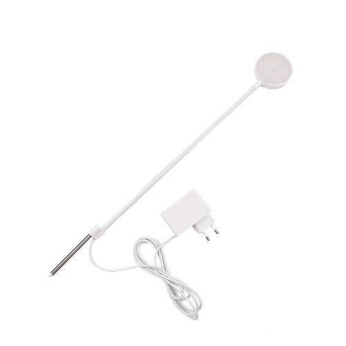 Fleksibel plantelys med spyd - 12W, timer 
