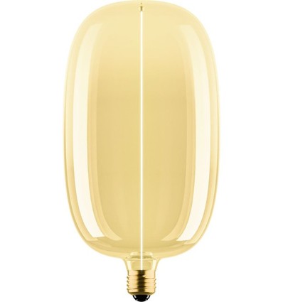 E27 4,8W dæmpbar LED pære - WG145, Gold, Filament Flex Magnetic, 1800K, 200lm