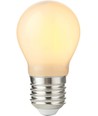 E27 7W dæmpbar LED kronepære - G45, opal glas, 806lm, 2700K