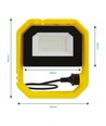 30W NOCTIS TECHNIC projektør - IP65, kold hvid, gul, arbejdslampe, udendørs