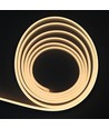 5m 8W/m 8x16 Neon Flex LED - 12V DC, IP67, Varm hvid