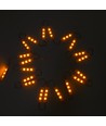 1,1W LED modul - 12V DC, IP66, Vandtæt gul, Perfekt til skilte og specialløsninger