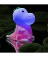 MOCHI Dinosaur natlampe - Silikone, Farveskift + varm hvid, touch dæmpbar, IP20 indendørs