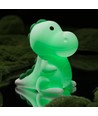 MOCHI Dinosaur natlampe - Silikone, Farveskift + varm hvid, touch dæmpbar, IP20 indendørs