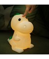 MOCHI Dinosaur natlampe - Silikone, Farveskift + varm hvid, touch dæmpbar, IP20 indendørs