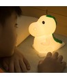MOCHI Dinosaur natlampe - Silikone, Farveskift + varm hvid, touch dæmpbar, IP20 indendørs
