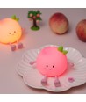 MOCHI fersken natlampe - Silikone, touch dæmpbar, IP20 indendørs