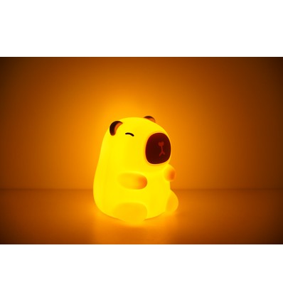 MOCHI Kapivar Natlampe - Silikone, Farveskift + varm hvid