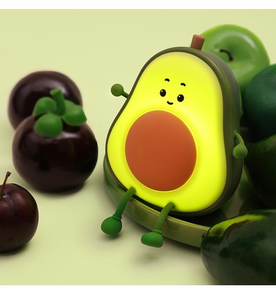 MOCHI Avocado natlampe - Silikone, touch dæmpbar, IP20 indendørs