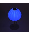 Opladelig RGB LED bordlampe - Hvid, inkl. fjernbetjening, IP20 indendørs