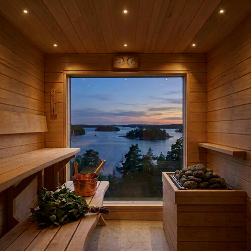 Sauna downlight - 24V DC, RA93, 1,1W, 3m ledning, Hul: Ø3 cm, Mål: Ø3,5 cm