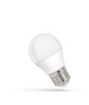 6W LED kronepære - G45, matteret glas, E27