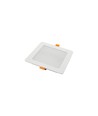 12W 14,5 x 14,5 cm LED indbygningspanel - IP54 udendørs, Hul: 12 x 12 cm, Mål: 14,5 x 14,5 cm
