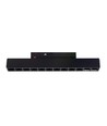 12W SHIFT Basic Lineær Lamp - 3000K, Sort, Gitter S, 22cm