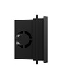 6W nedsænket trappelys CCT - 3 lyskulører, IP54, Sort, 23 x 8,4 x 5,2cm, 230V