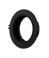 MDD Maxi PC Uno Round AR111 GU10 - IP20 Ø165x41mm Sort uden lyskilde