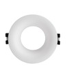 GU10 indbygningsspot Fiale V Basic - Ø8,6cm, hvid, rund, IP20, uden lyskilde