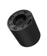 7W LED påbygningsspot, CCT - 3 lyskulør, Ø9cm, sort, UGR19, 45° spredning
