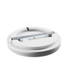 20/30/40W LED CCT loftslampe - 3-lyskulører, Ø33cm, Højde: 5cm, IP44, hvid kant