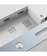 40W Nymphea Fusion LED loftslampe, 135lm/W - Justerbar 20/30/40W, CCT, IP44 vådrum, Ø33cm, hvid kant