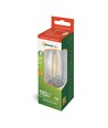 E14 1W LED kertepære - C35, Kultråd, klart glas