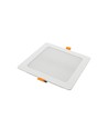 18W 17x17cm LED indbygningspanel - IP54 udendørs, Hul: 14,5 x 14,5 cm, Mål: 17 x 17 cm