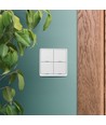 RGB+CCT+DIMM fjernbetjening - Bluetooth, IP20, til CR2430 batteri, 8,1x8,1 cm