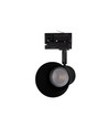 MADARA SCANDI 3-faset skinnespot til GU10 - Sort, aluminium, uden lyskilde, 3F4W