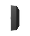 6W Encanta Asymmetric CCT væglampe - IP54, sort, 750lm, 3 lyskulører, facade/udendørs