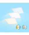 62x62 LED panel, 25/40/45W - Justerbar watt og CCT, 144lm/W, UGR19, 5 års garanti