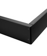 600x600 Algine ramme - til monteret overfladearmatur, fast, sort