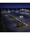200W LED projektør - IP66, IK08, sort, neutral hvid