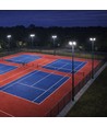 300W LED projektør med justerbar watt - Asymmetrisk lys, IP66 udendørs, IK08, sort 