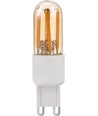 G9 3W dæmpbar LED pære - 6,6cm, 2200K, Gold, filament
