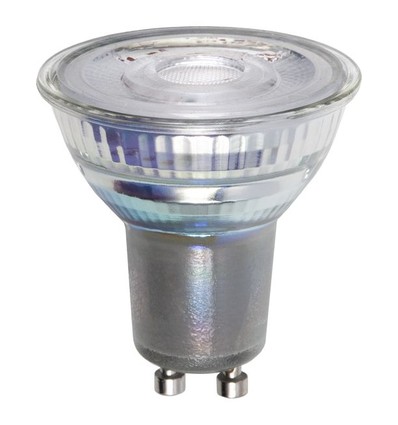 GU10 5,5W DimToWarm LED pære - 450lm, 2200K-2700K, dæmpbar, 38 grader, glas
