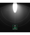 V-Tac 60W LED pære - E40, 4000K, Cree Chip, 6 års garanti
