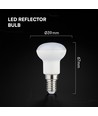 V-Tac E14 2,9W R39 LED pære - CREE chip, 6 års garanti, varm hvid