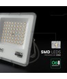 50W LED projektør - CCT 3-i-1, CREE chip, 6 års garanti, Slimline serien