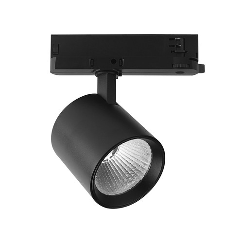 V-Tac 30W 3-faset skinnespot - Sort, 3000K, CREE chip, 6 års garanti