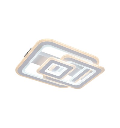 V-Tac 80W LED loftslampe - CCT 3-i-1, dæmpbar, hvid, inkl. fjernbetjening