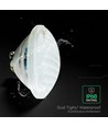 V-Tac 8W RGB PAR56 LED pool pære med fjernbetjening - IP68, 12V, inkl. fjernbetjening
